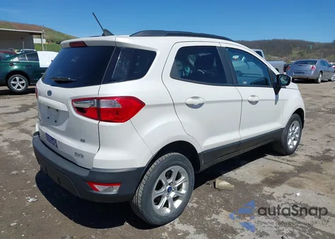 2020 Ford Ecosport Se z USA, uszkodzony, nr VIN MAJ6S3GL6LC335827
